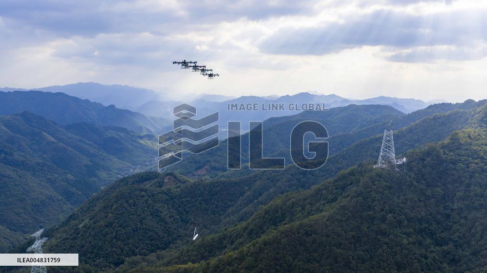 Drones Facilitate Infrastructure Construction