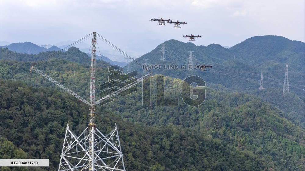 Drones Facilitate Infrastructure Construction