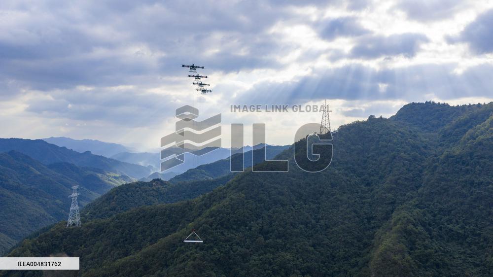 Drones Facilitate Infrastructure Construction