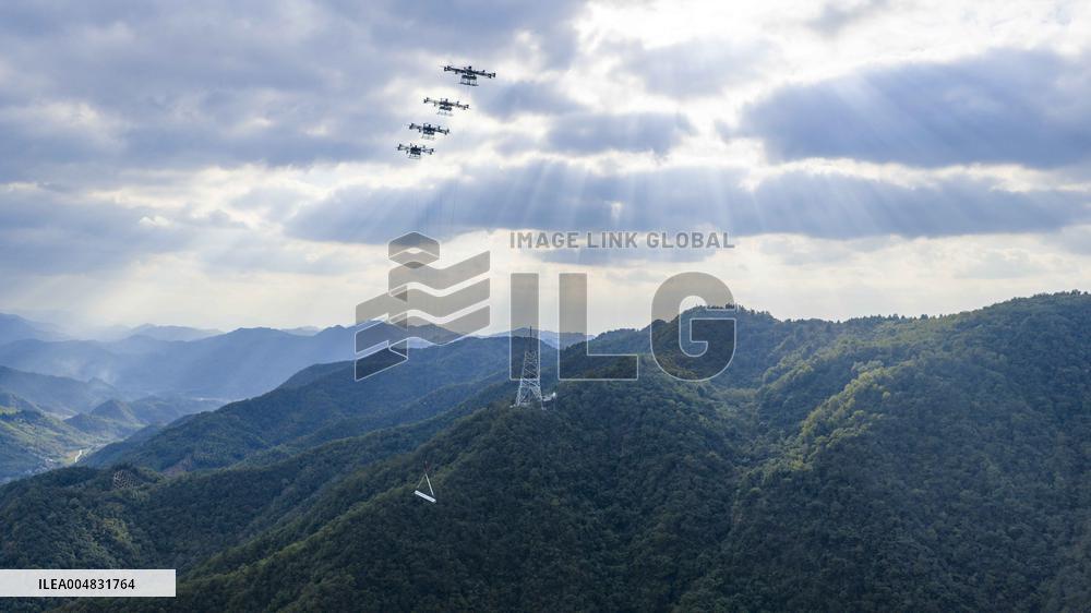 Drones Facilitate Infrastructure Construction