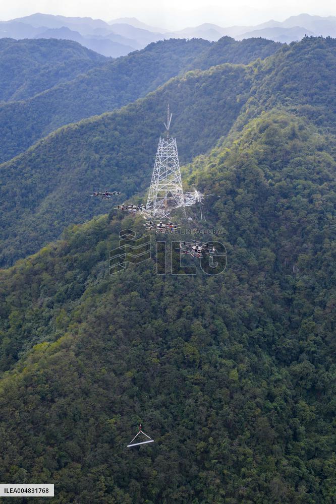 Drones Facilitate Infrastructure Construction