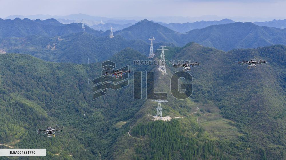 Drones Facilitate Infrastructure Construction