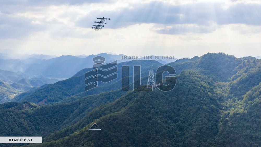 Drones Facilitate Infrastructure Construction