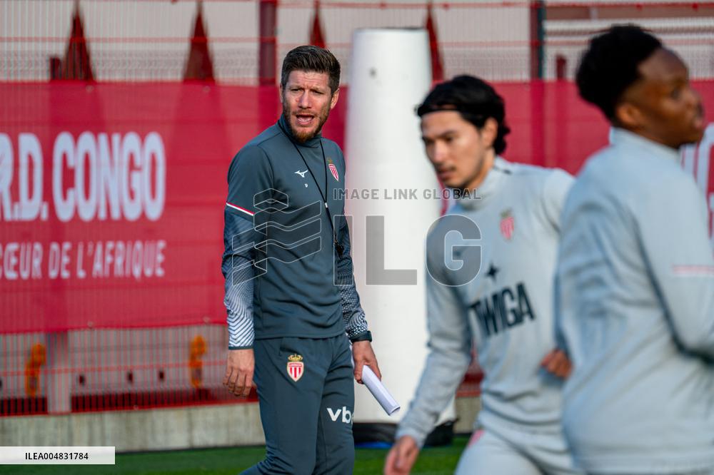 AS Monaco Training Session Held - La Turbie