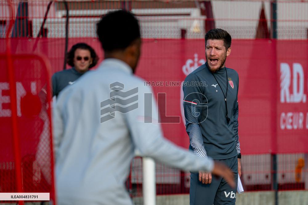 AS Monaco Training Session Held - La Turbie
