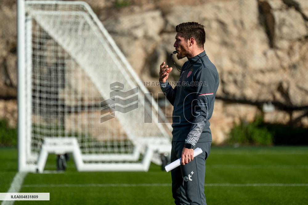 AS Monaco Training Session Held - La Turbie