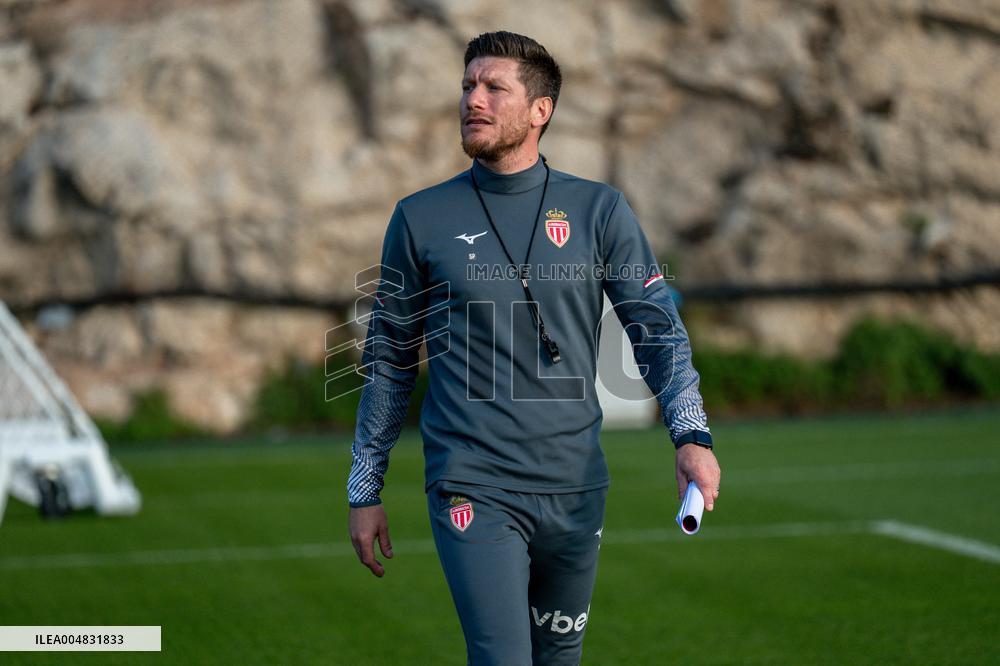 AS Monaco Training Session Held - La Turbie