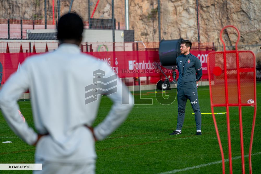 AS Monaco Training Session Held - La Turbie