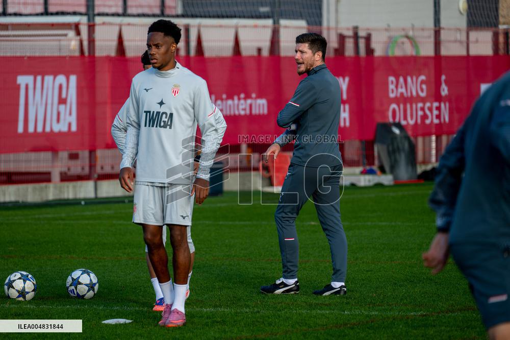 AS Monaco Training Session Held - La Turbie