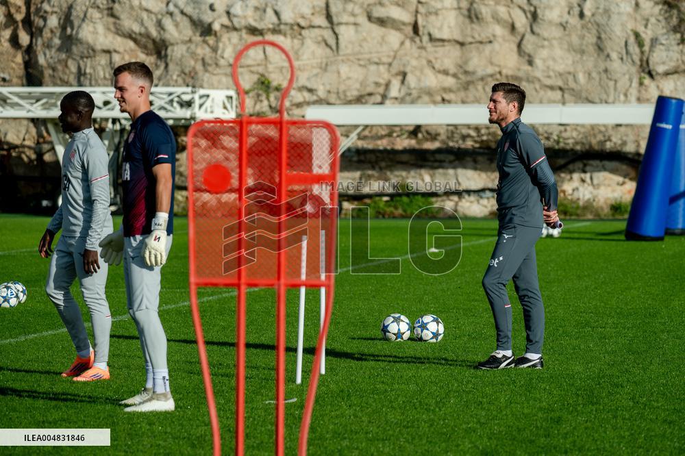 AS Monaco Training Session Held - La Turbie
