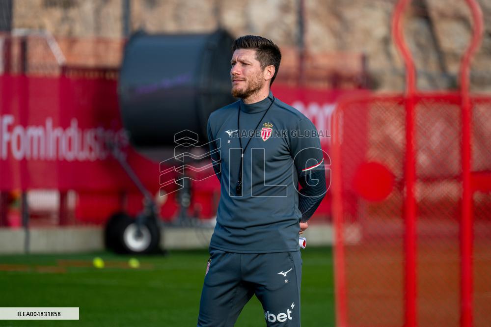AS Monaco Training Session Held - La Turbie