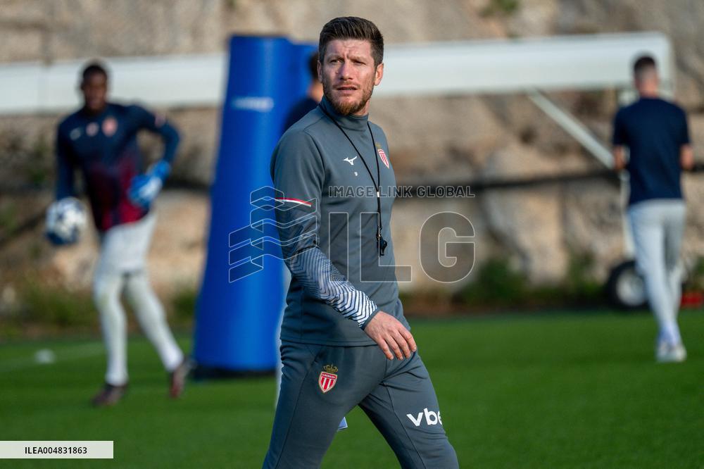 AS Monaco Training Session Held - La Turbie