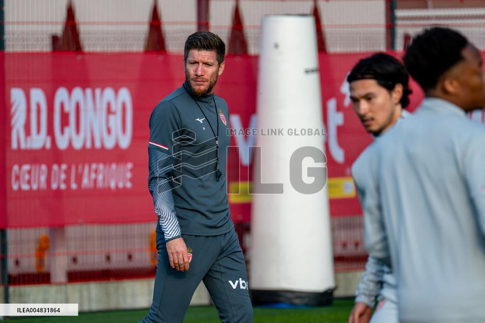AS Monaco Training Session Held - La Turbie