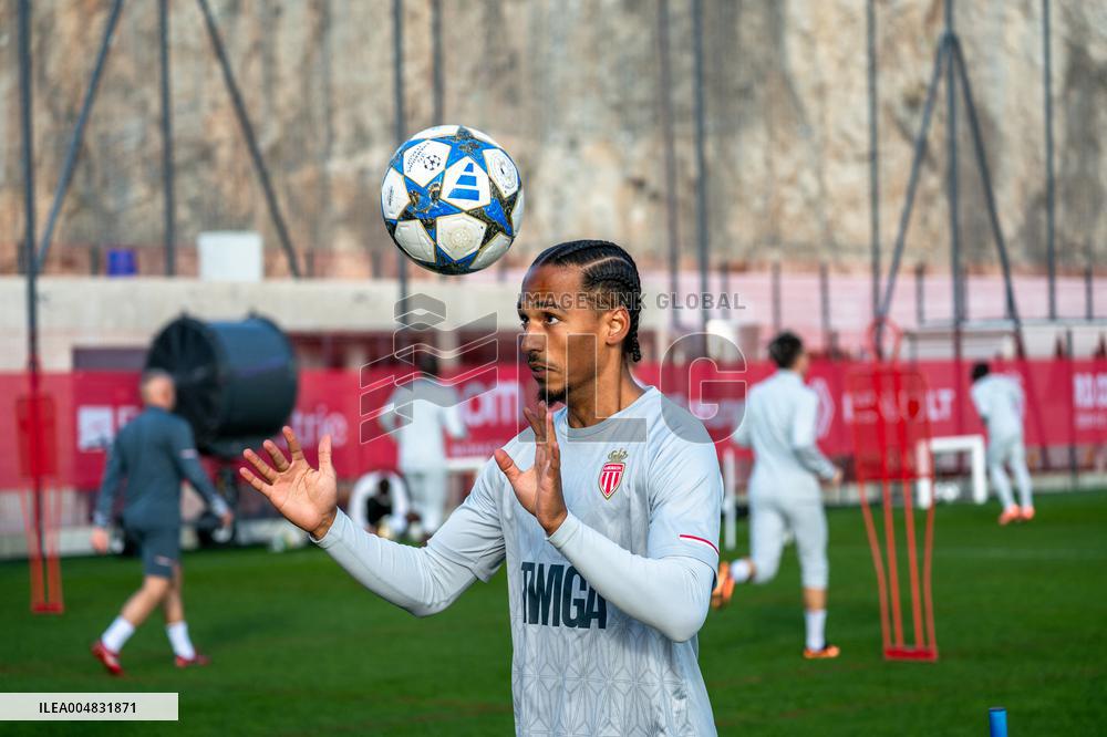 AS Monaco Training Session Held - La Turbie