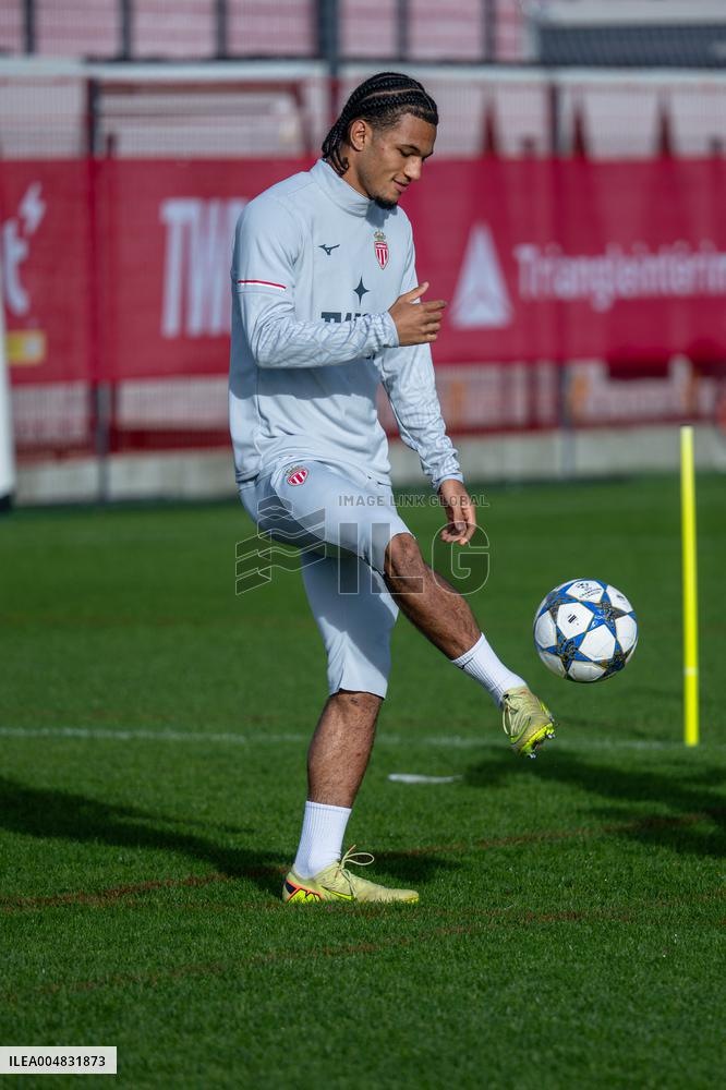 AS Monaco Training Session Held - La Turbie