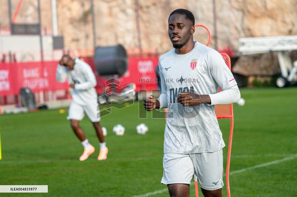AS Monaco Training Session Held - La Turbie