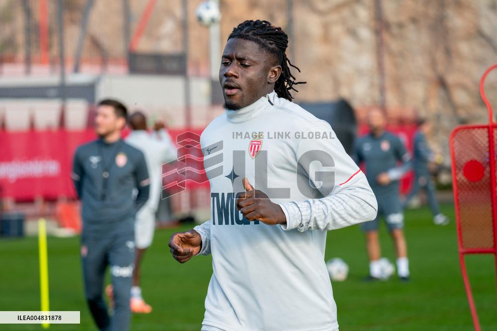 AS Monaco Training Session Held - La Turbie