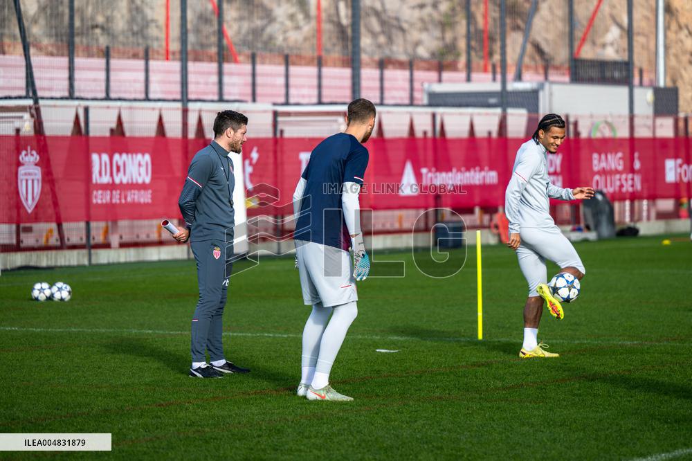 AS Monaco Training Session Held - La Turbie