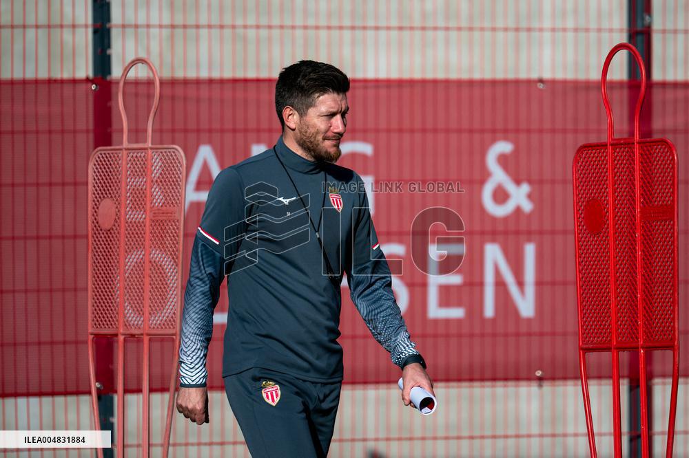 AS Monaco Training Session Held - La Turbie