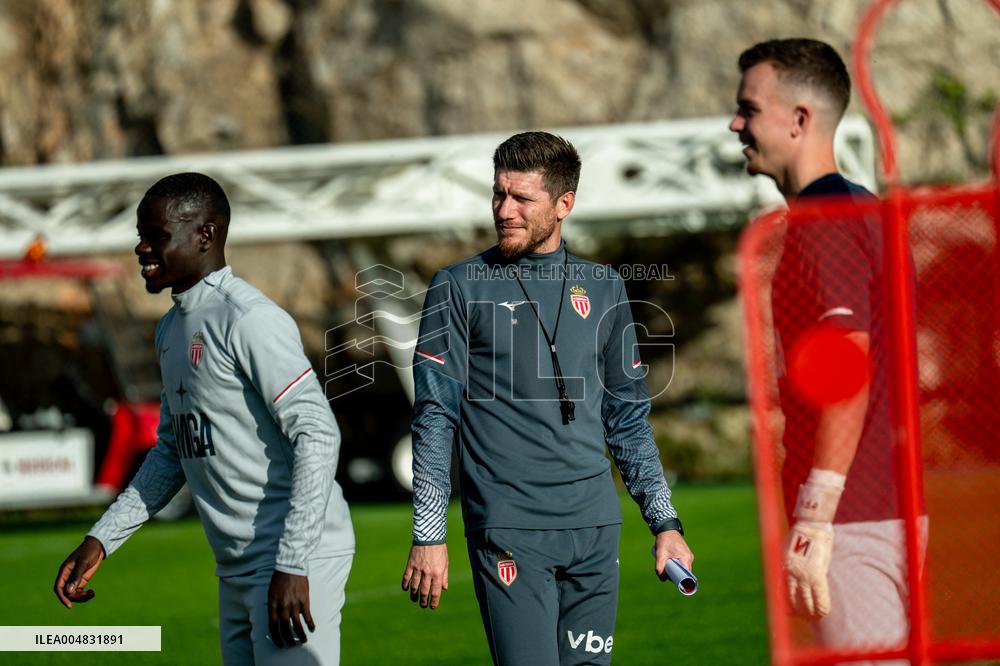 AS Monaco Training Session Held - La Turbie