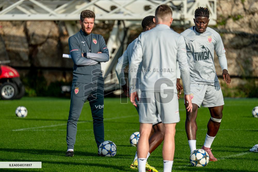 AS Monaco Training Session Held - La Turbie