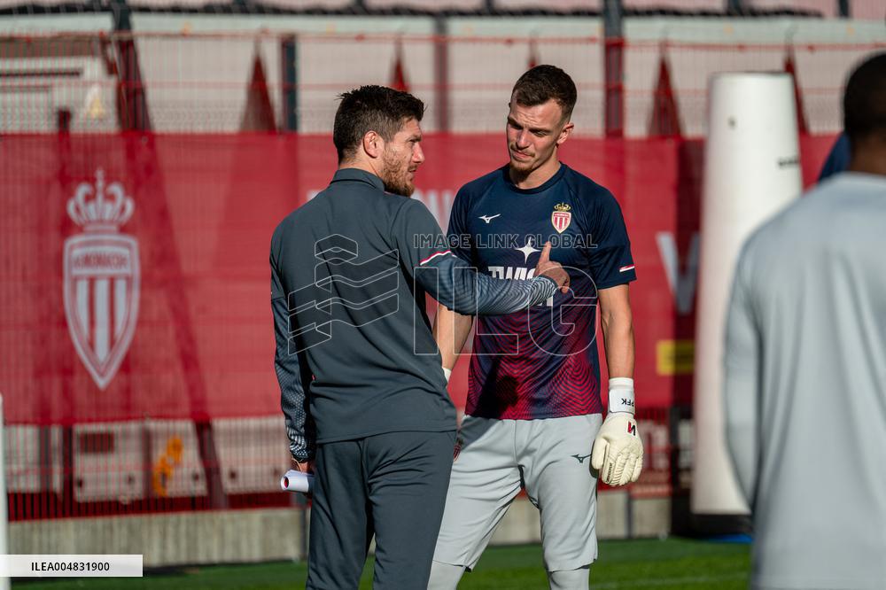 AS Monaco Training Session Held - La Turbie