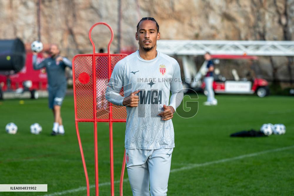 AS Monaco Training Session Held - La Turbie