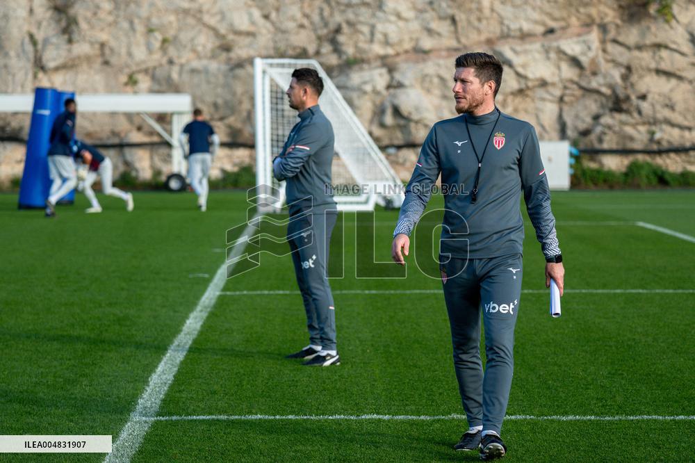 AS Monaco Training Session Held - La Turbie