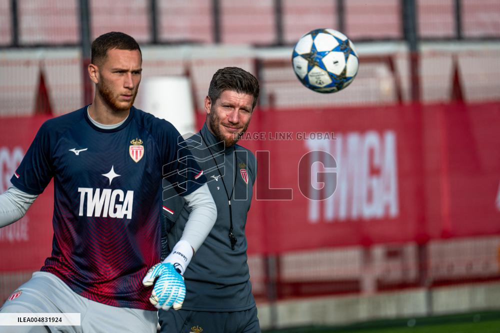 AS Monaco Training Session Held - La Turbie