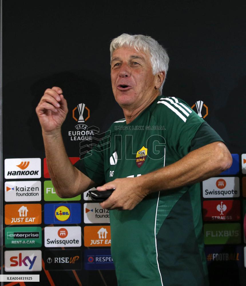 CALCIO - UEFA Europa League - AS Roma - Press Conference and Training