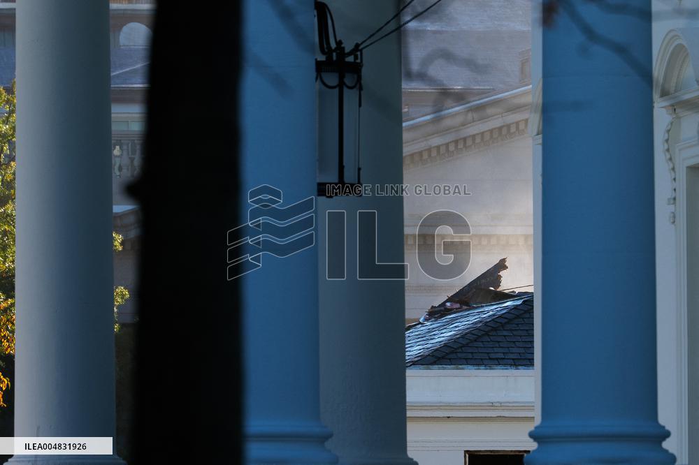 White House East Wing Demolition Continues for Ballroom Construction