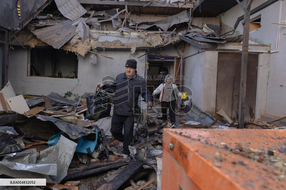Russian Army's Strike on A Kindergarten - Kharkiv