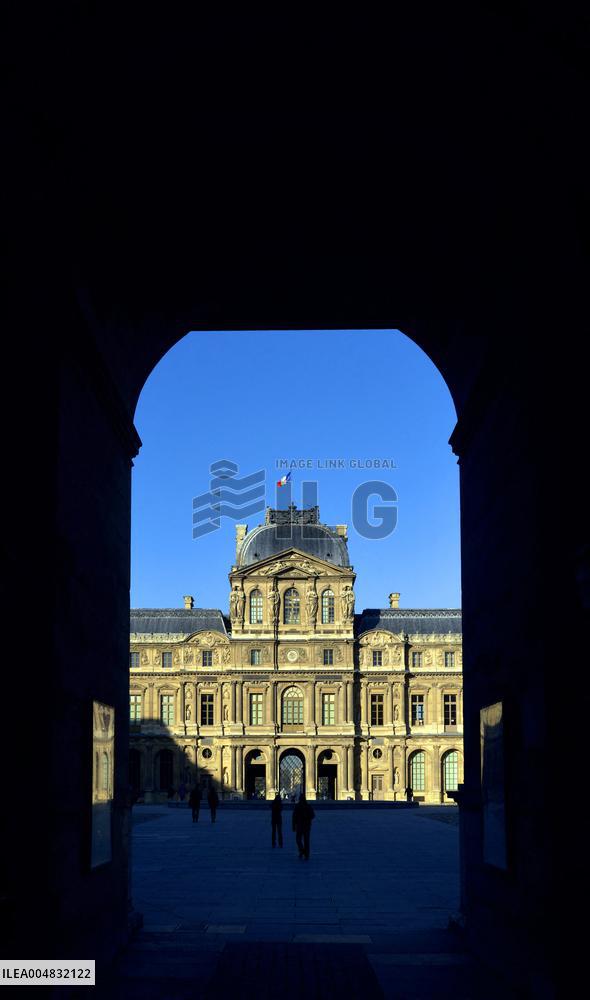 Illustration - Louvre - Paris