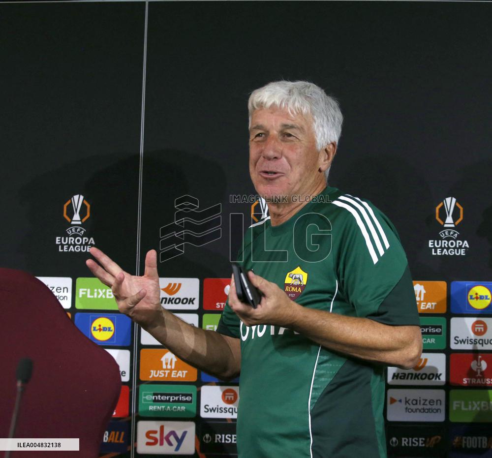CALCIO - UEFA Europa League - AS Roma - Press Conference and Training