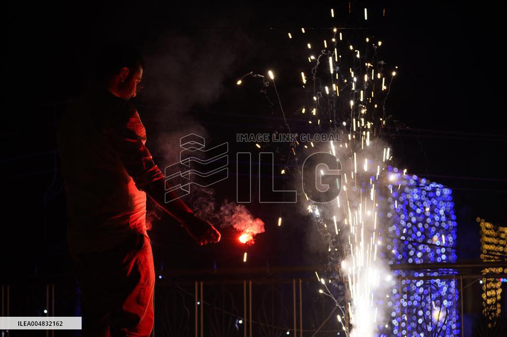 People Celebrate Diwali Festival All Over India