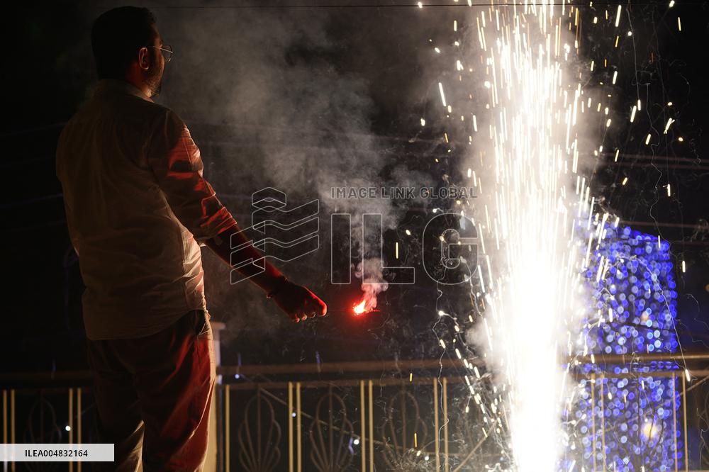 People Celebrate Diwali Festival All Over India
