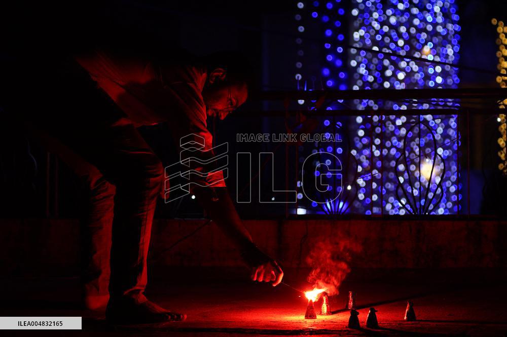 People Celebrate Diwali Festival All Over India