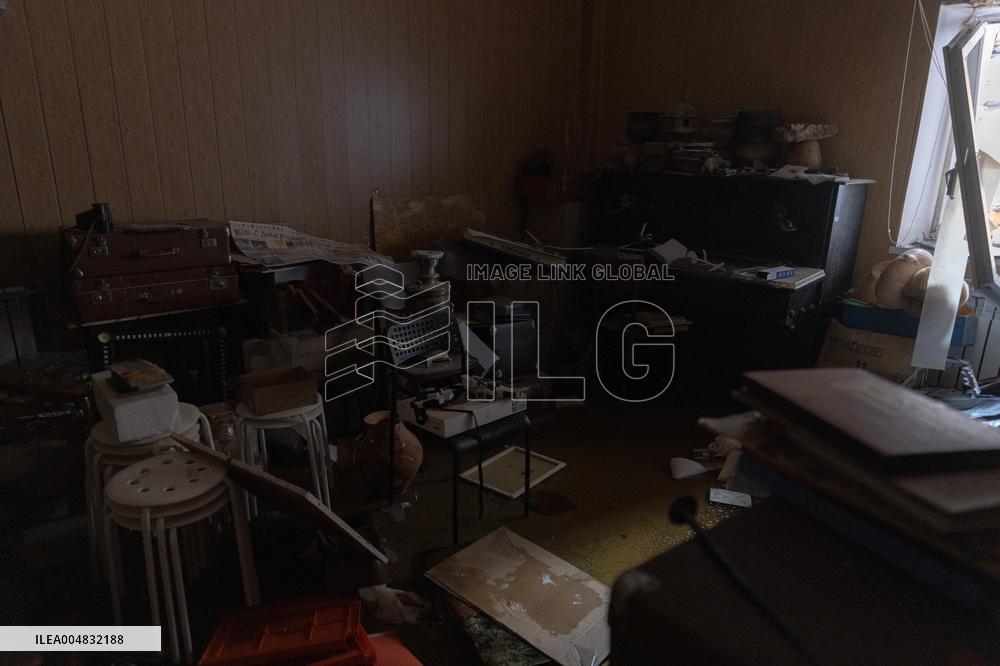 Russian Army's Strike on A Kindergarten - Kharkiv