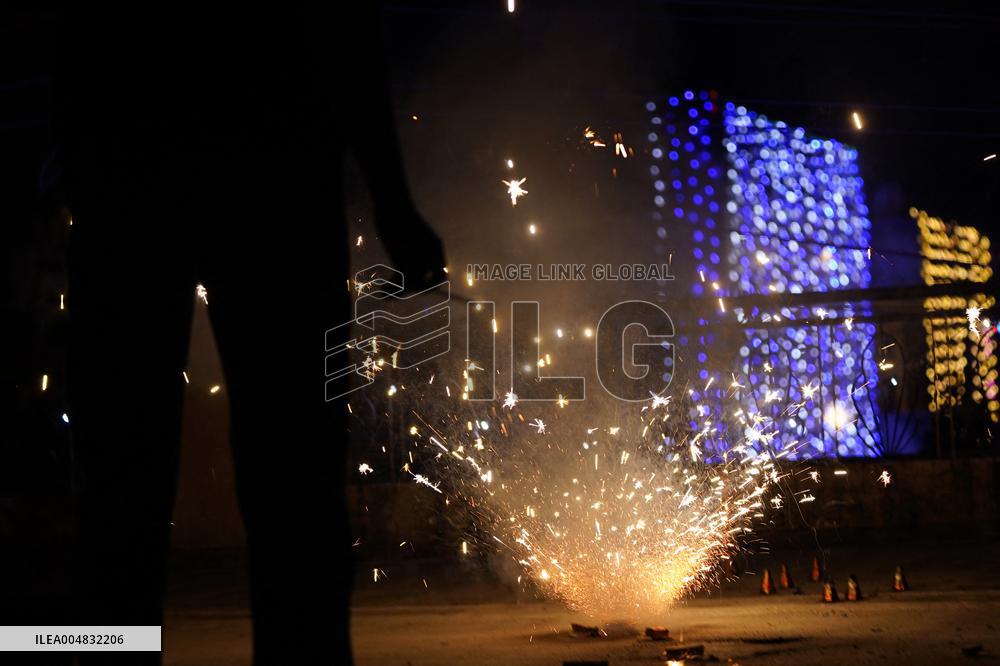 People Celebrate Diwali Festival All Over India