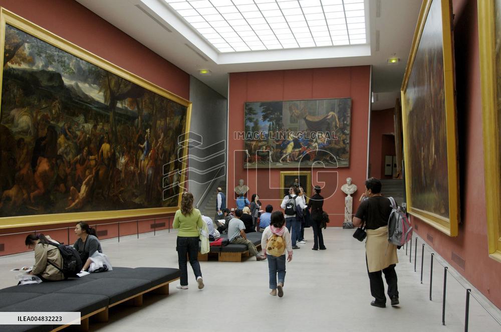 Illustration - Louvre - Paris