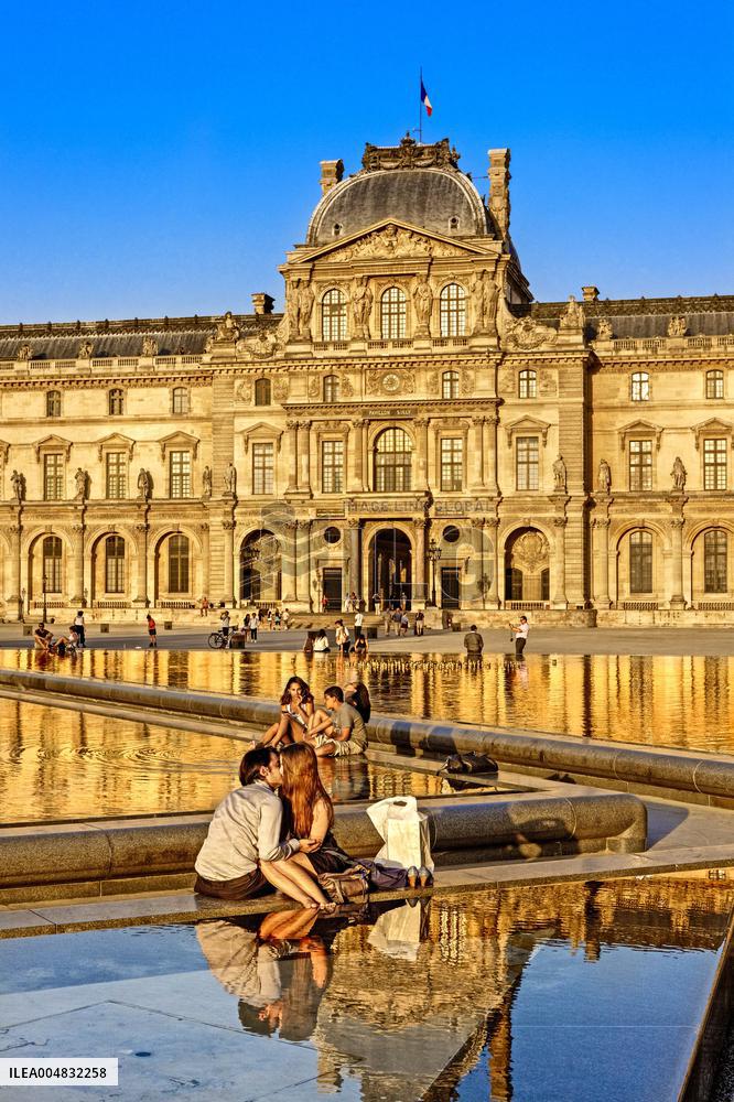 Illustration - Louvre - Paris