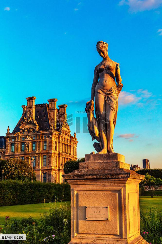 Illustration - Louvre - Paris