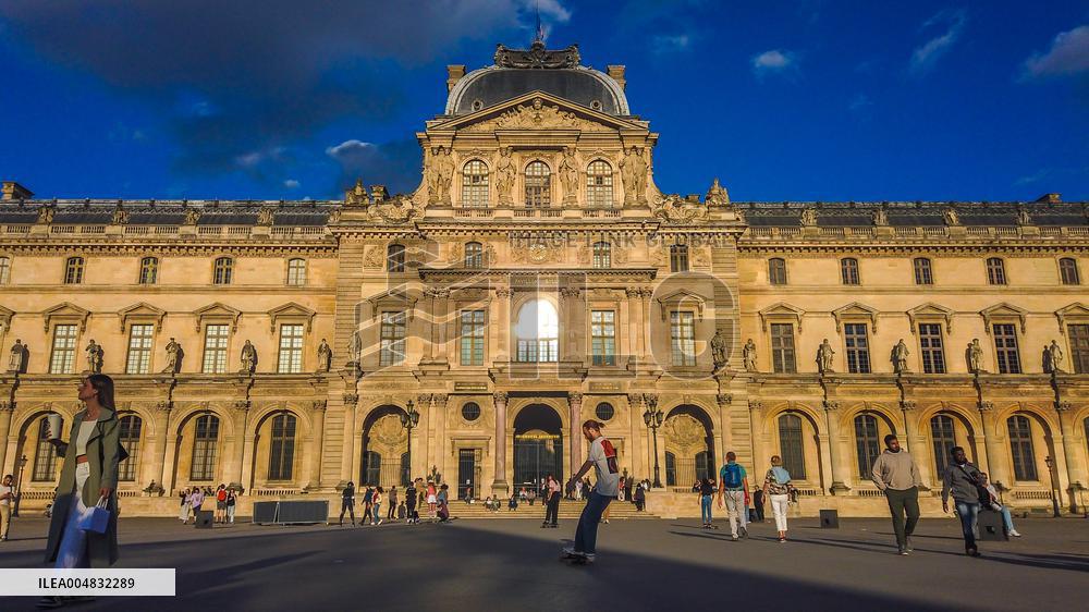 Illustration - Louvre - Paris