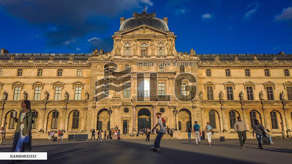 Illustration - Louvre - Paris
