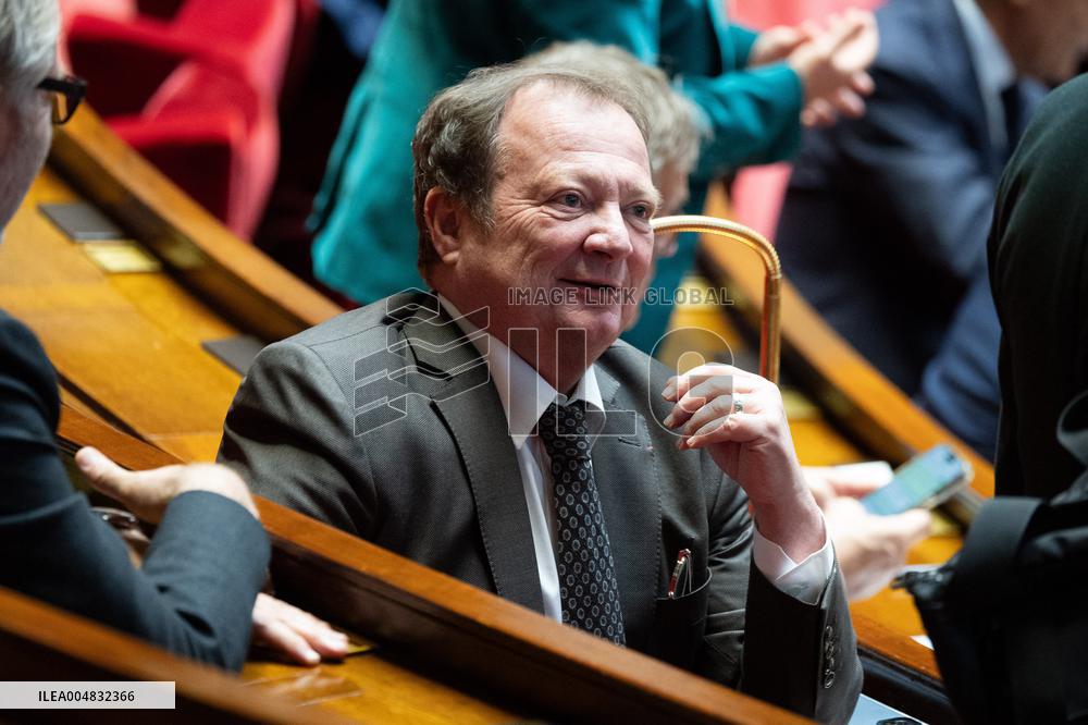 Questions to the government at the National Assembly - Paris