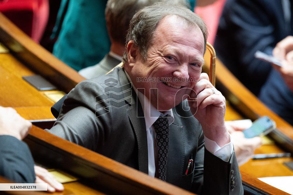 Questions to the government at the National Assembly - Paris