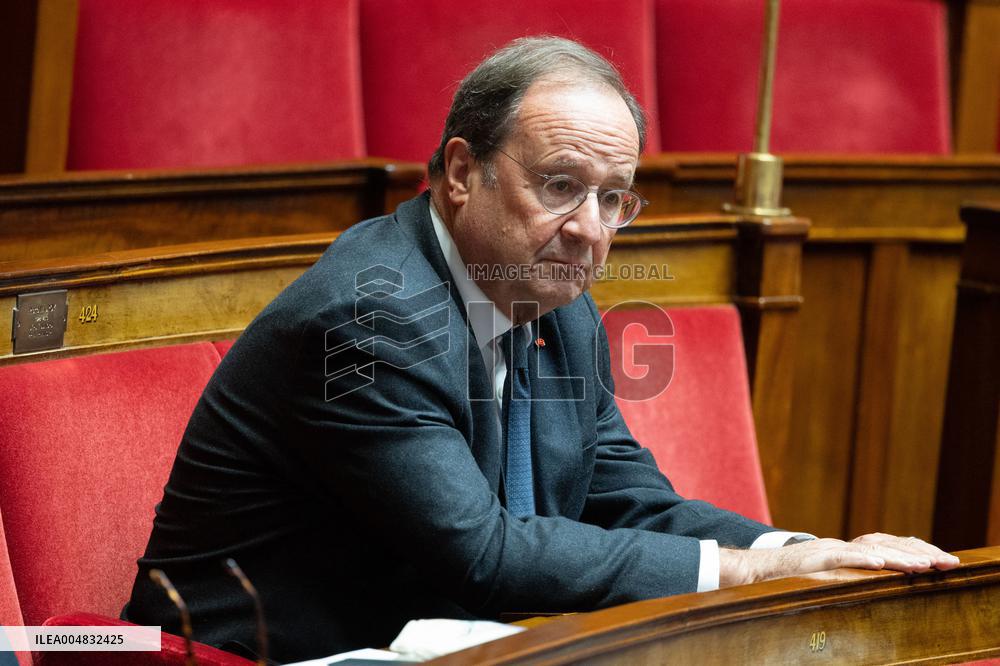 Questions to the government at the National Assembly - Paris