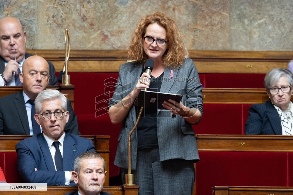 Questions to the government at the National Assembly - Paris