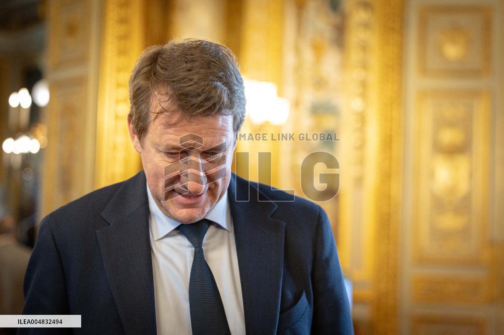 Session of questions to the government at The French Senate - Paris AJ