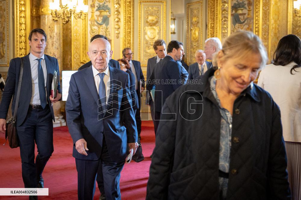 Session of questions to the government at The French Senate - Paris AJ